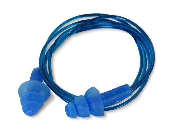Qed Corded Detectable Ear Plugs Blue