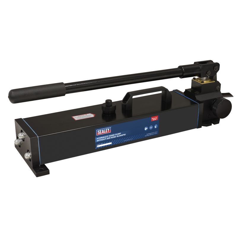 Sealey RE110 Hydraulic Hand Pump Without Air Hose 10,000psi