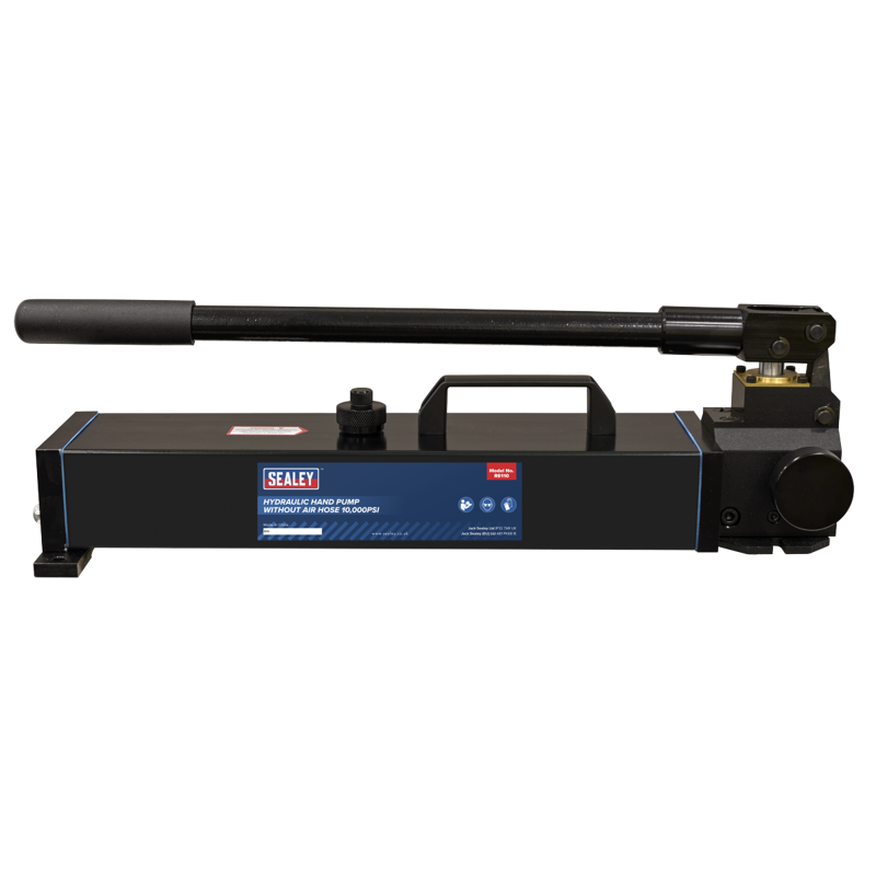 Sealey RE110 Hydraulic Hand Pump Without Air Hose 10,000psi