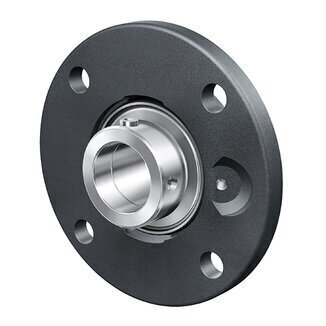 RME45 45mm INA 4 Bolt Round Flanged Bearing