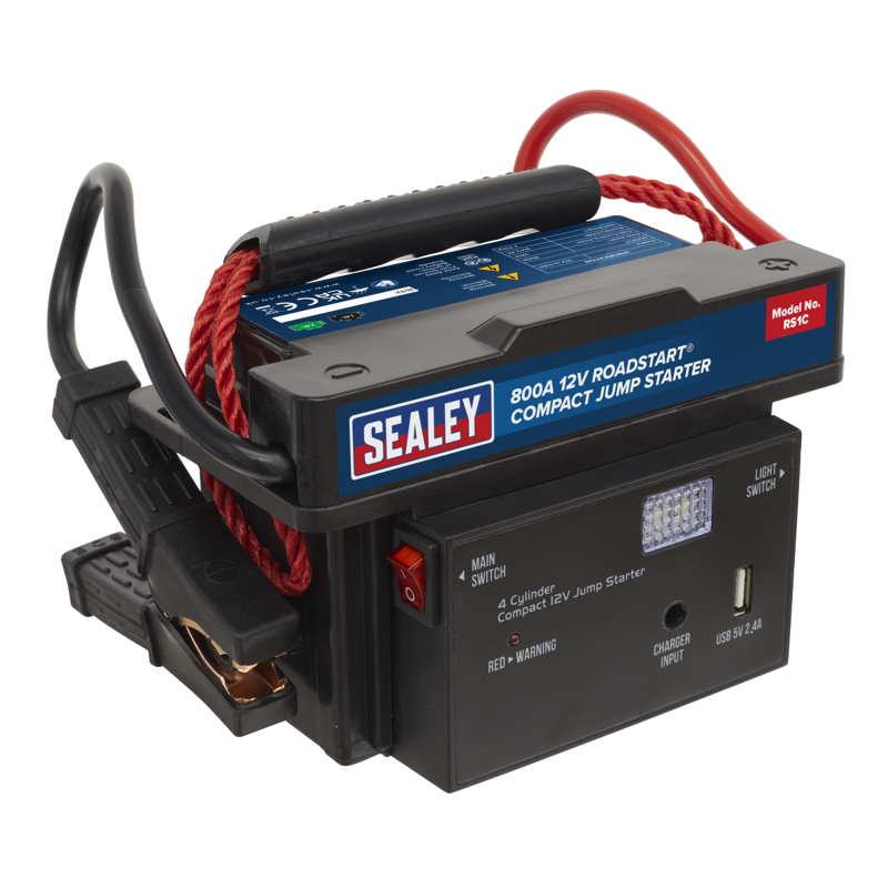 RoadStartÂ® Compact Jump Starter 12V 900A BearingBoys