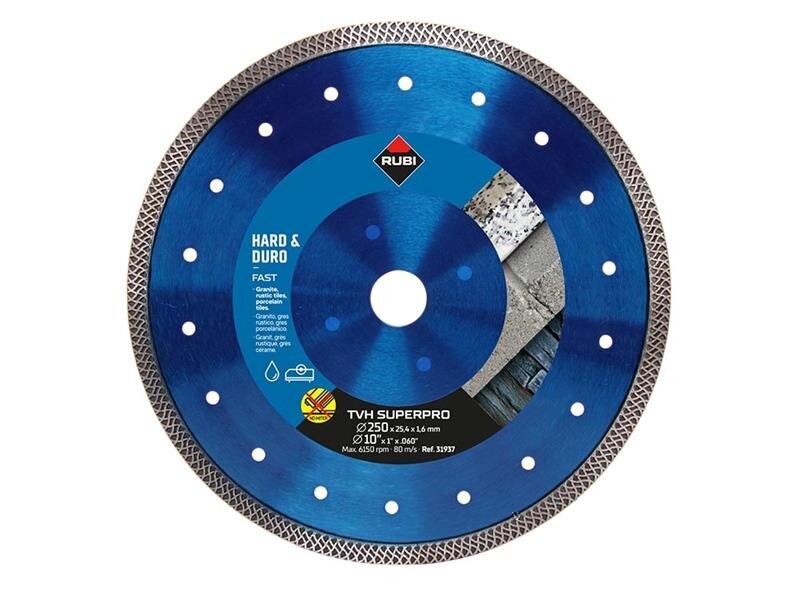 Rubi TVH250 SUPERPRO Diamond Blade 250mm