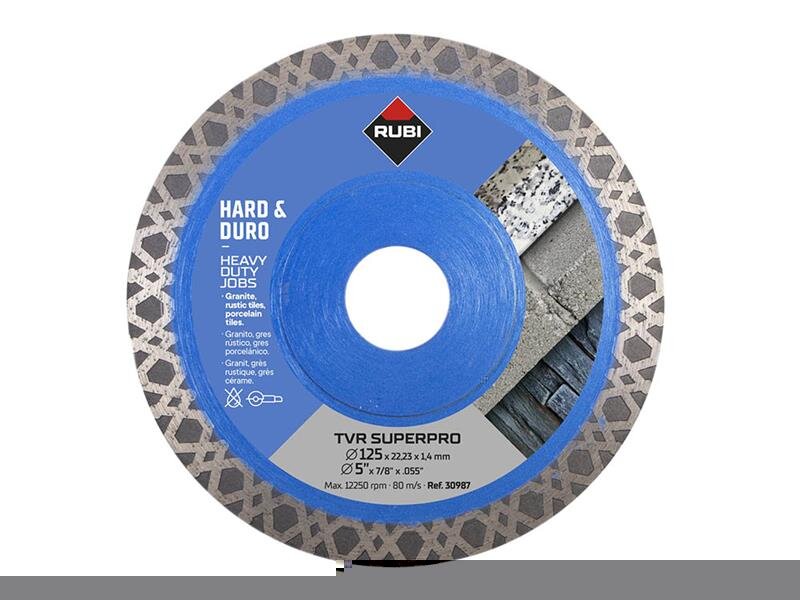 Rubi TVR125 TVR SUPERPRO Diamond Blade 125mm