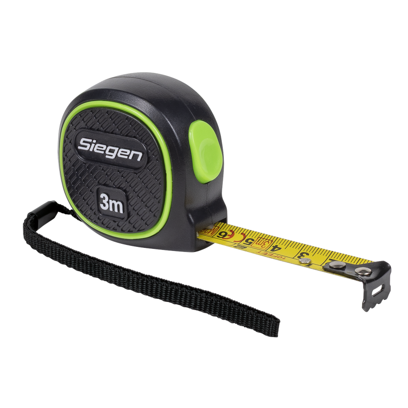 Sealey S01327 Metric/Imperial Auto Lock Tape Measure 3m(10ft) x 16mm