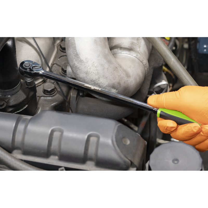 Sealey S01332 Extra-Long Ratchet Wrench Set 3pc