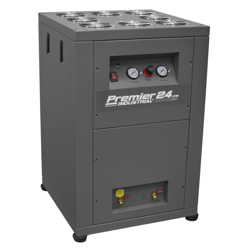 Sealey SAC01VLN 24L Oil Free Low Noise Direct Drive Air Compressor 3hp
