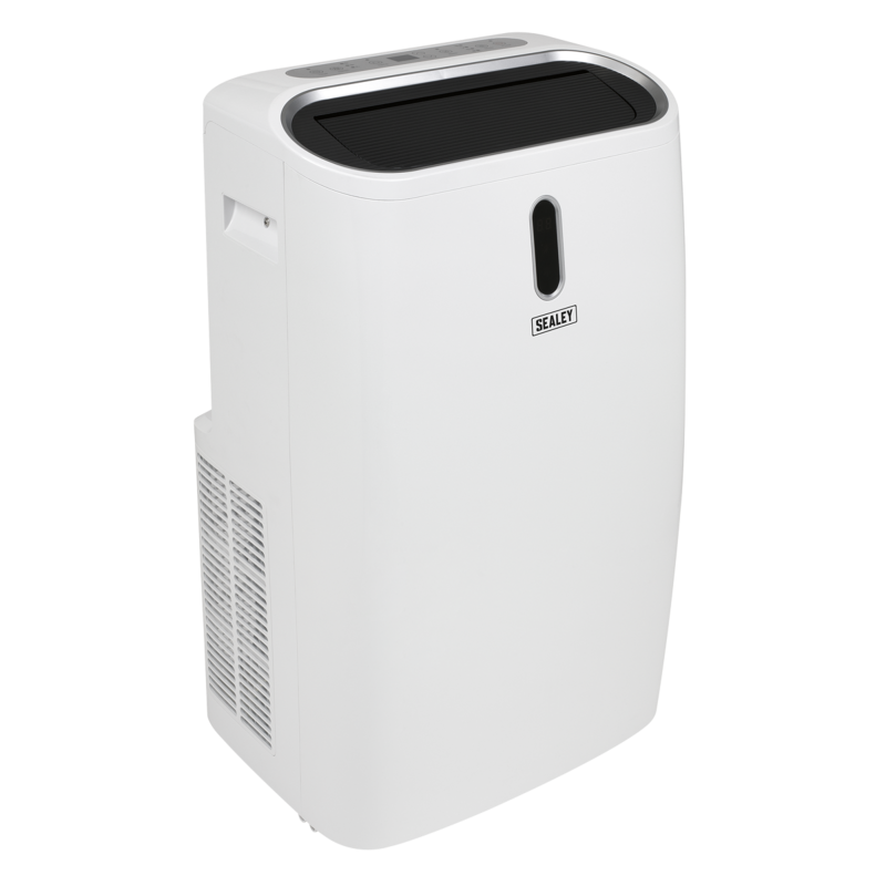 Sealey SAC16000 4-in-1 Portable Air Conditioning Unit with Window Sealing Kit 16,000Btu/hr