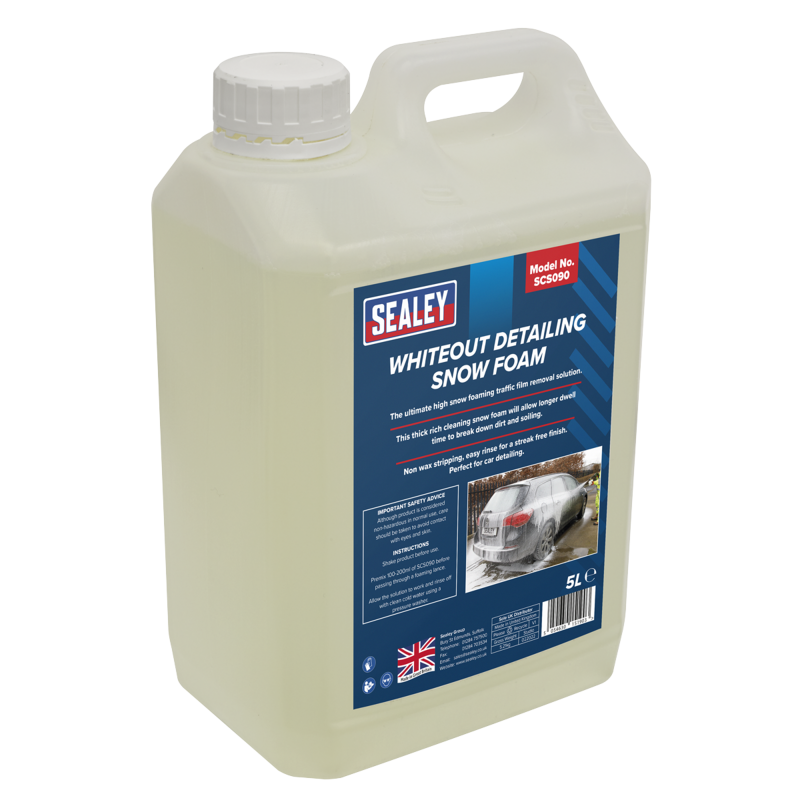 Sealey PW1860COMBO Pressure Washer 130bar 420L/hr with Snow Foam