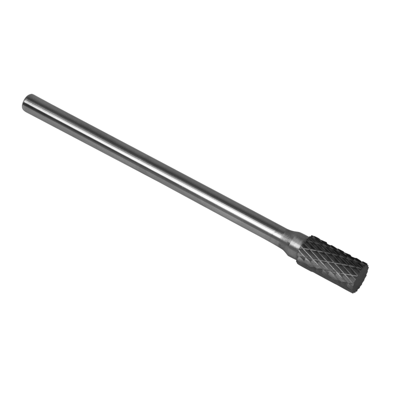 Sealey SDB01XL Tungsten Carbide Rotary Burr Extra-Long Cylindrical Front End Cut 10mm