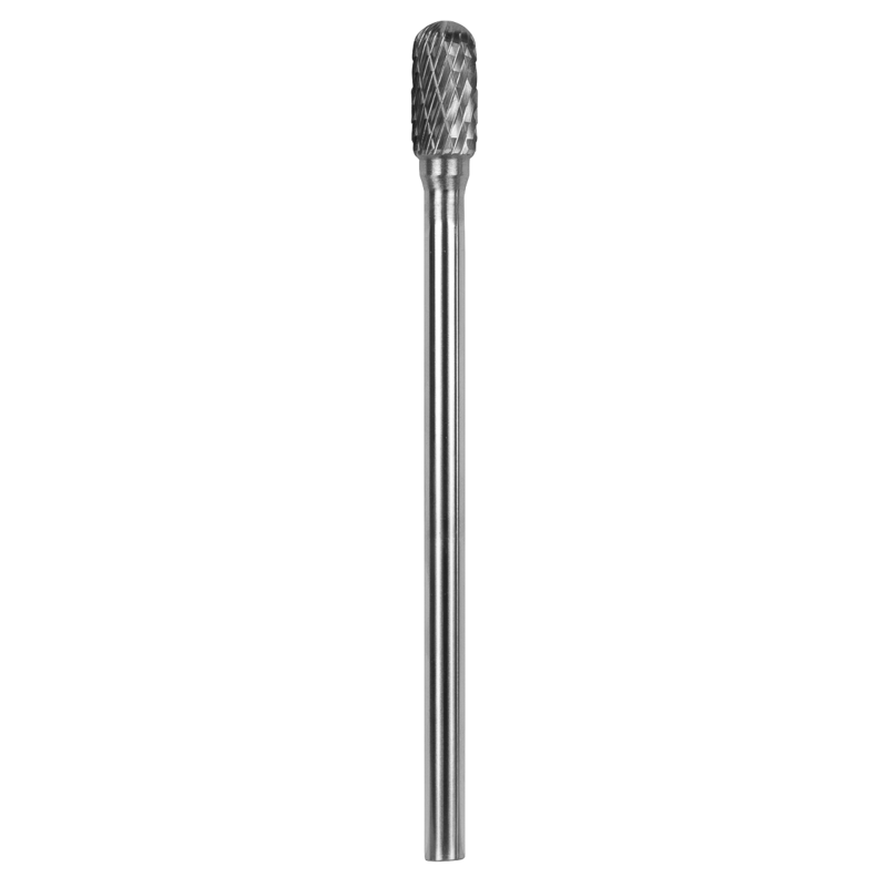 Sealey SDB02XL Tungsten Carbide Rotary Burr Extra-Long Cylindrical Ball Nose 10mm