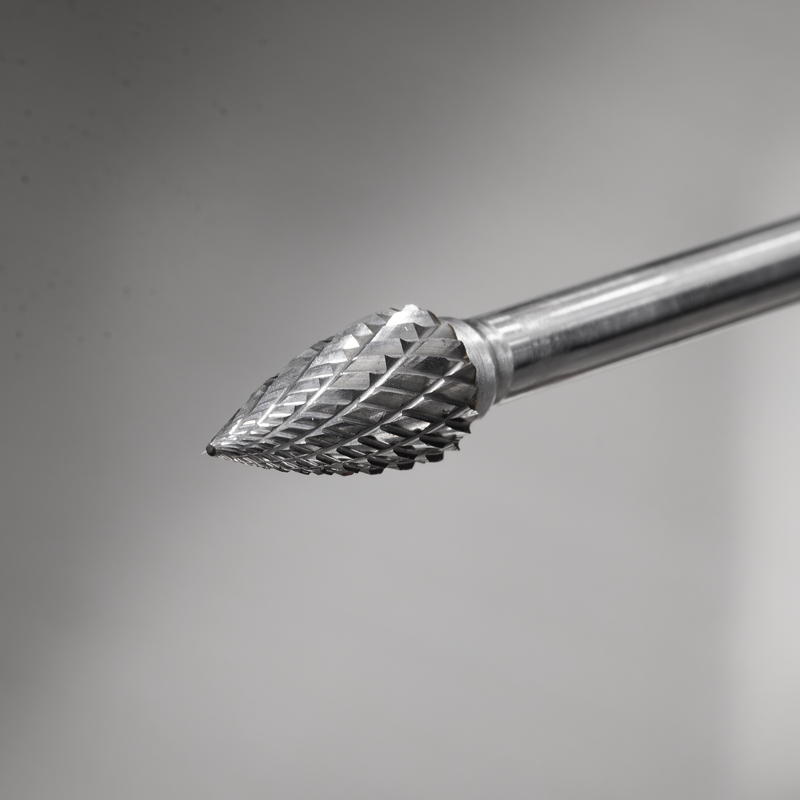 Sealey SDB03XL Tungsten Carbide Rotary Burr Extra-Long Arc Pointed Nose 10mm