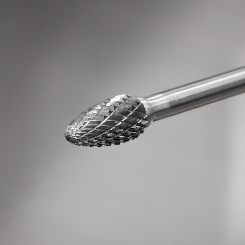 Sealey SDB05XL Tungsten Carbide Rotary Burr Extra-Long Arc Round Nose 10mm