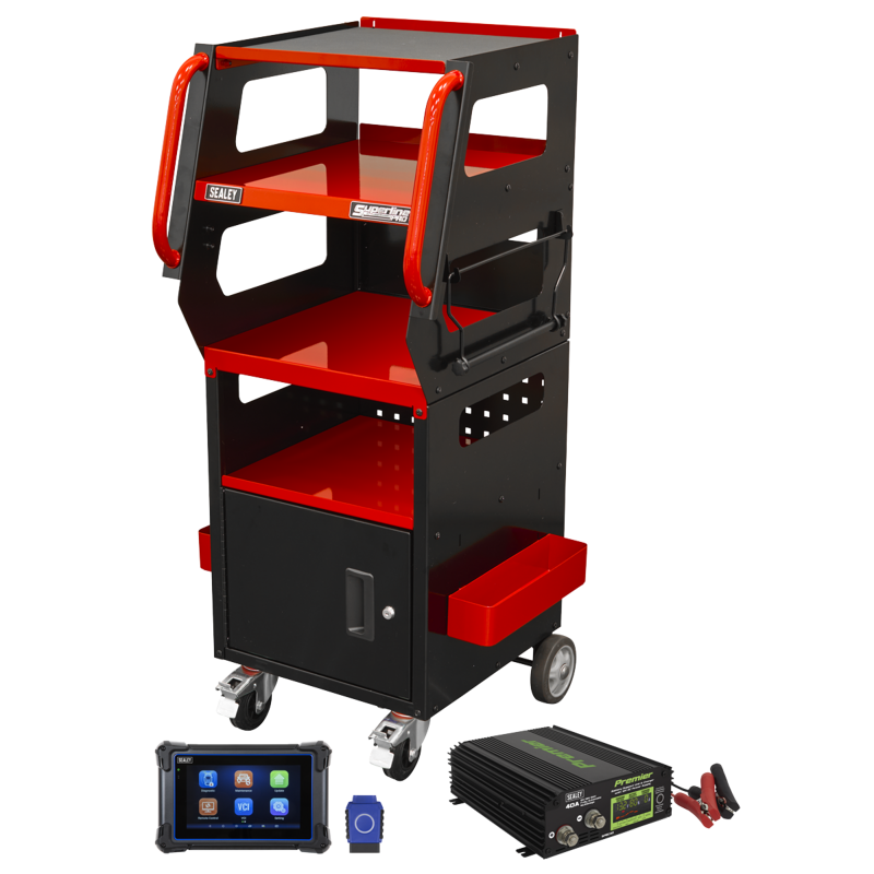 Sealey SDS1R1 Diagnostic Support Station - Red