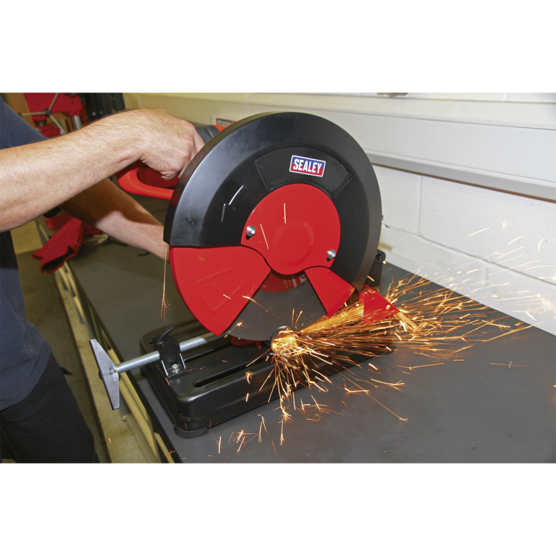 Sealey SM355D Cut-Off Saw 355mm 230V Abrasive Disc Portable