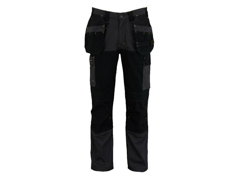 STANLEY Clothing Dixon Slim Fit Trousers Grey/Black Waist 34in Leg R