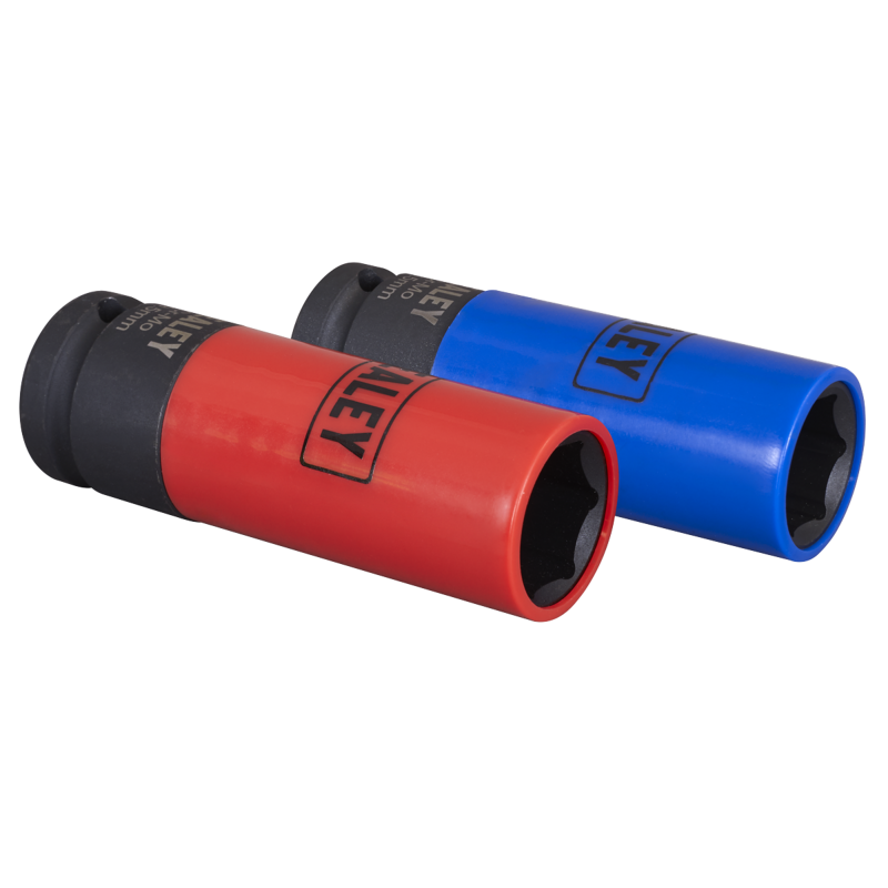 Sealey SX01819 Alloy Wheel Impact Socket Set 1/2Sq Drive 2pc