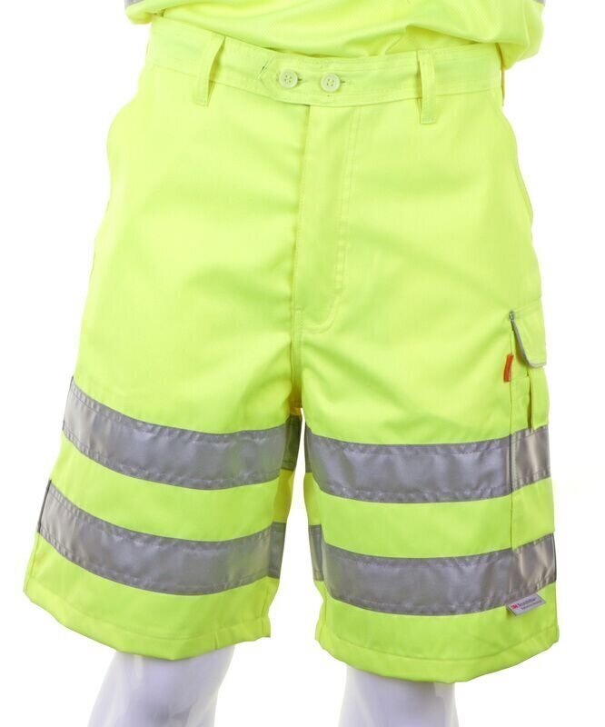 Saturn Yellow Hi-Viz Shorts 30 