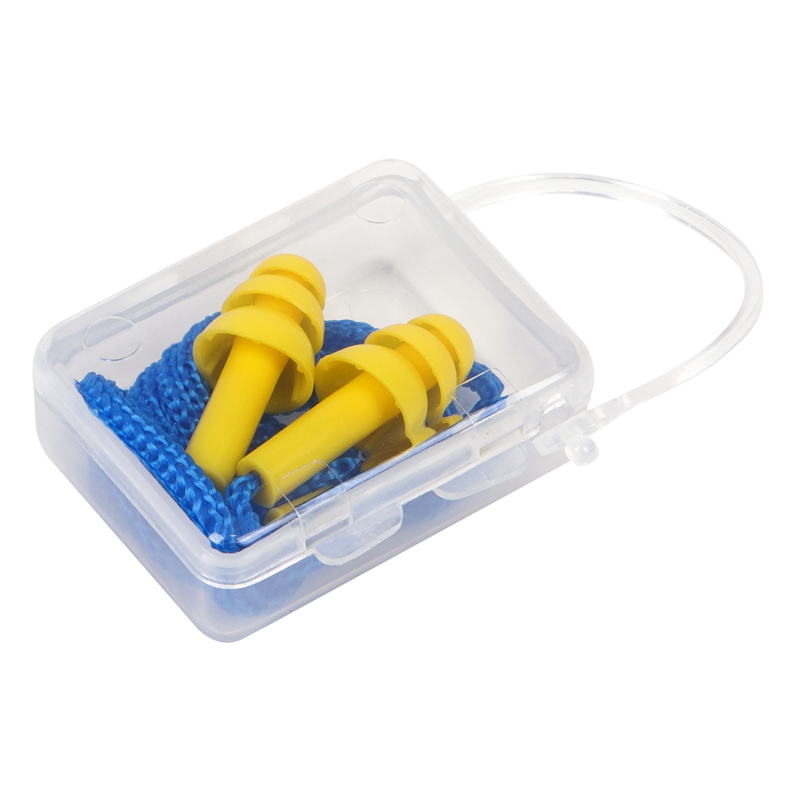 Sealey 402/50 Worksafe Disposable Corded Ear Plugs - 50 Pairs