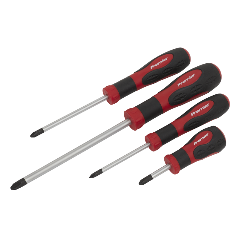 Sealey AK4314 Screwdriver Set 4pc JIS