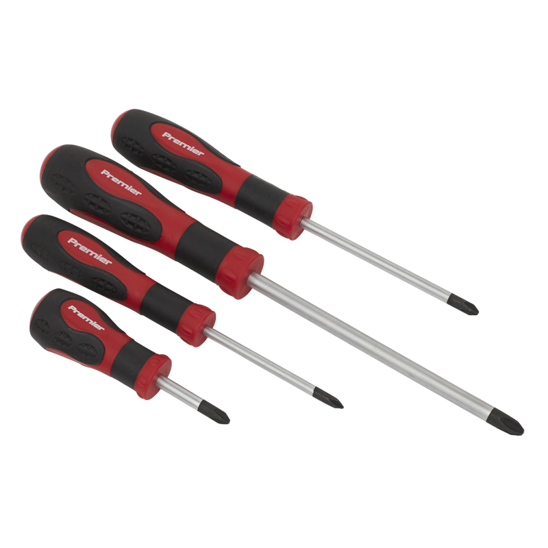 Sealey AK4314 Screwdriver Set 4pc JIS