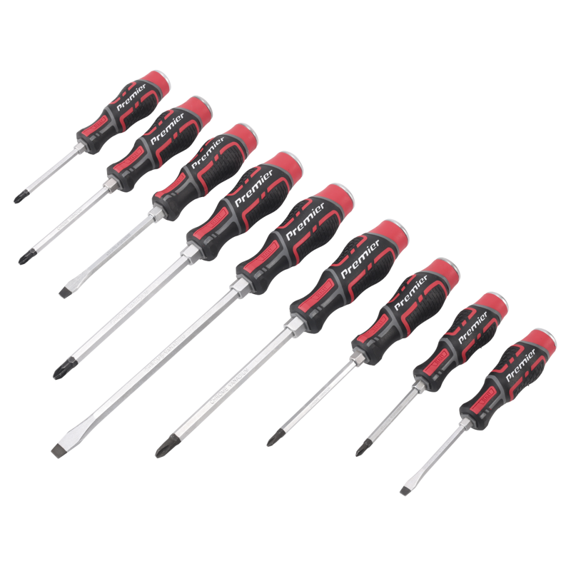 Sealey AK4941 Hammer-Thru Screwdriver Set 9pc