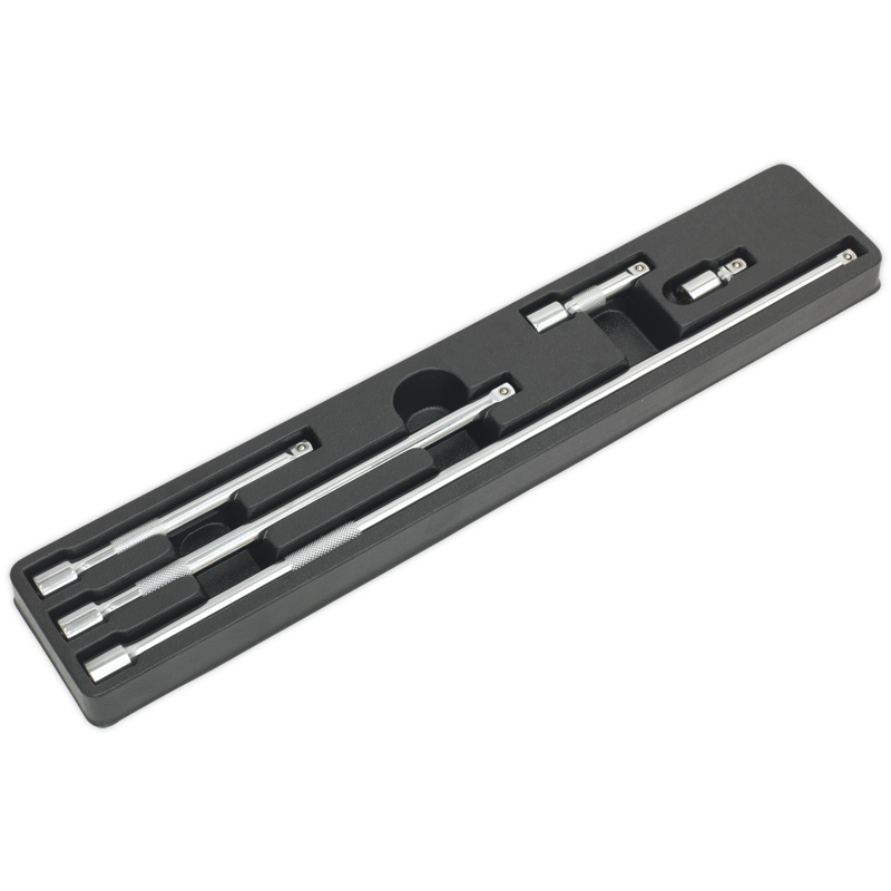 Sealey AK6341 Extension Bar Set 5pc 3/8Sq Drive