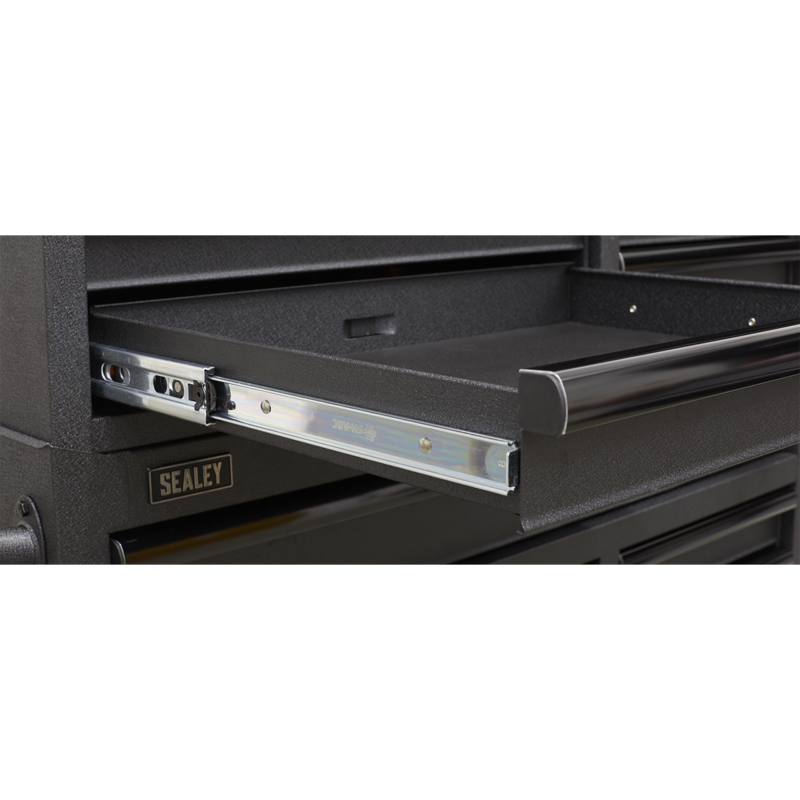 Sealey AP4106BE Topchest 6 Drawer 1030mm with Soft Close Drawers  Power Strip