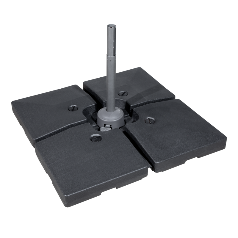 Sealey DG269 Dellonda 4pc 92L Fillable Parasol Base, Water or Sand Filled
