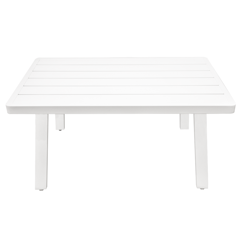 Sealey DG53 Dellonda Kyoto White 3-Piece Outdoor Garden Corner Sofa  Coffee Table Set