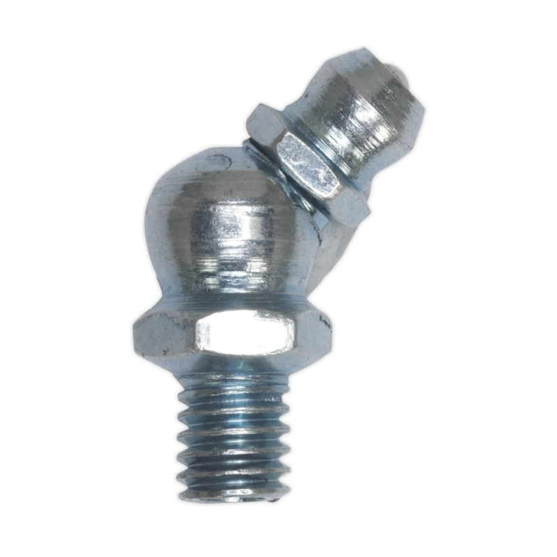Sealey GNM13 Grease Nipple 45 6 x 1mm (Pack of 25)