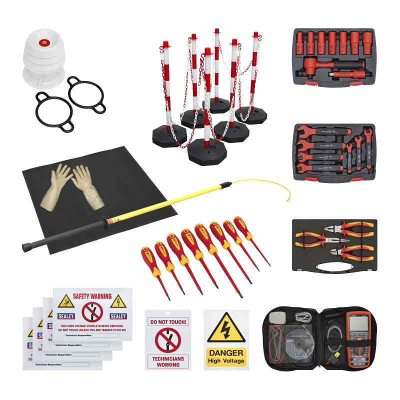 Sealey HP55KITCOMBO Hybrid Workshop Tool Kit
