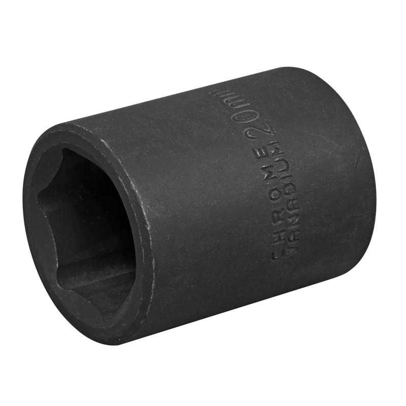 Sealey IS1220 Impact Socket 20mm 1/2in Sq Drive