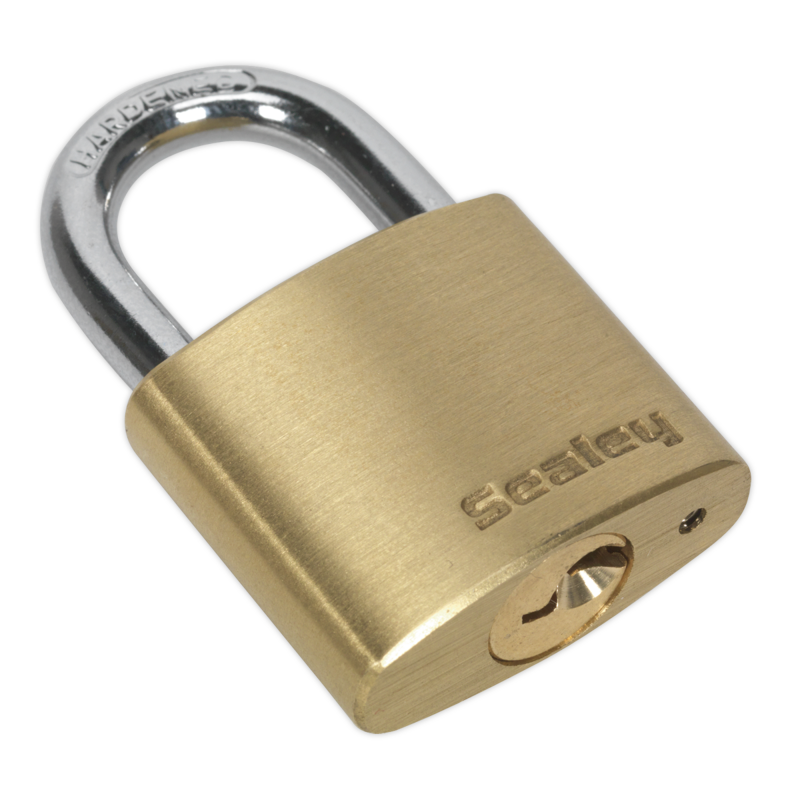 Sealey PL100 Brass Body Padlock 30mm