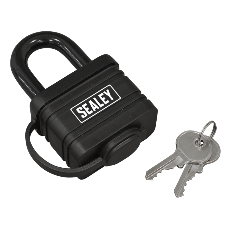 Sealey PL302W Steel Body Weatherproof Padlock 54mm