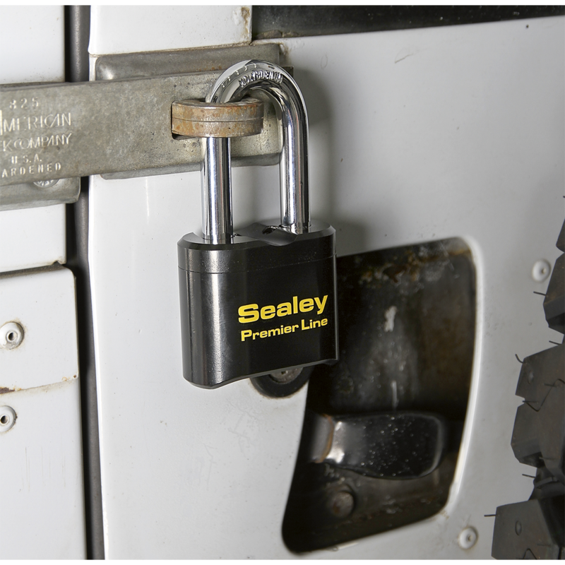 Sealey PL603L Steel Body Combination Padlock Long Shackle 62mm