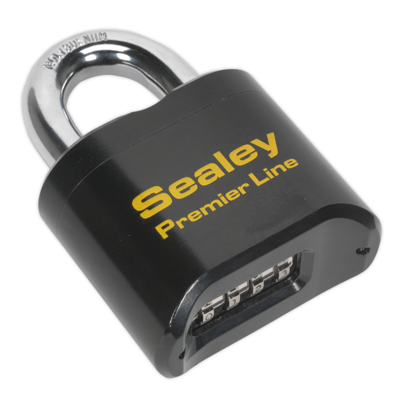 Sealey PL603 Steel Body Combination Padlock 62mm