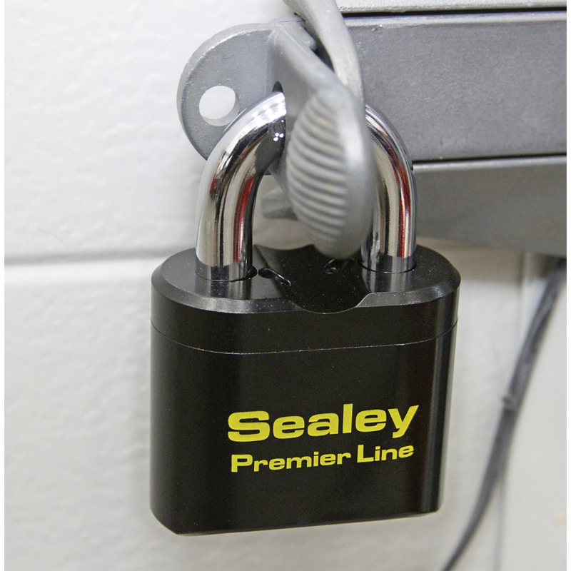 Sealey PL603 Steel Body Combination Padlock 62mm