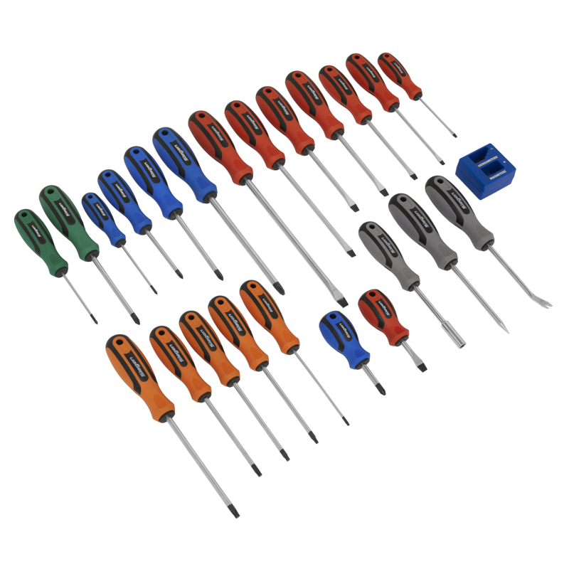 Sealey S0617 Soft Grip Screwdriver Set 24pc