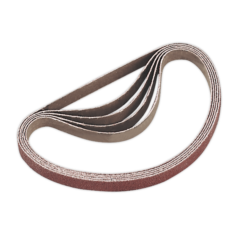 Sealey SA35/B60G Sanding Belt 10 x 330mm 60Grit (Pack of 5)