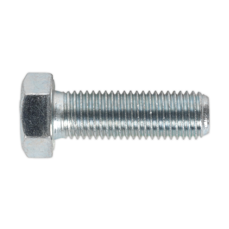 Sealey SS1650 M16x50 BZP Grade 8.8 High Tensile Set Screws (Pack of 10)