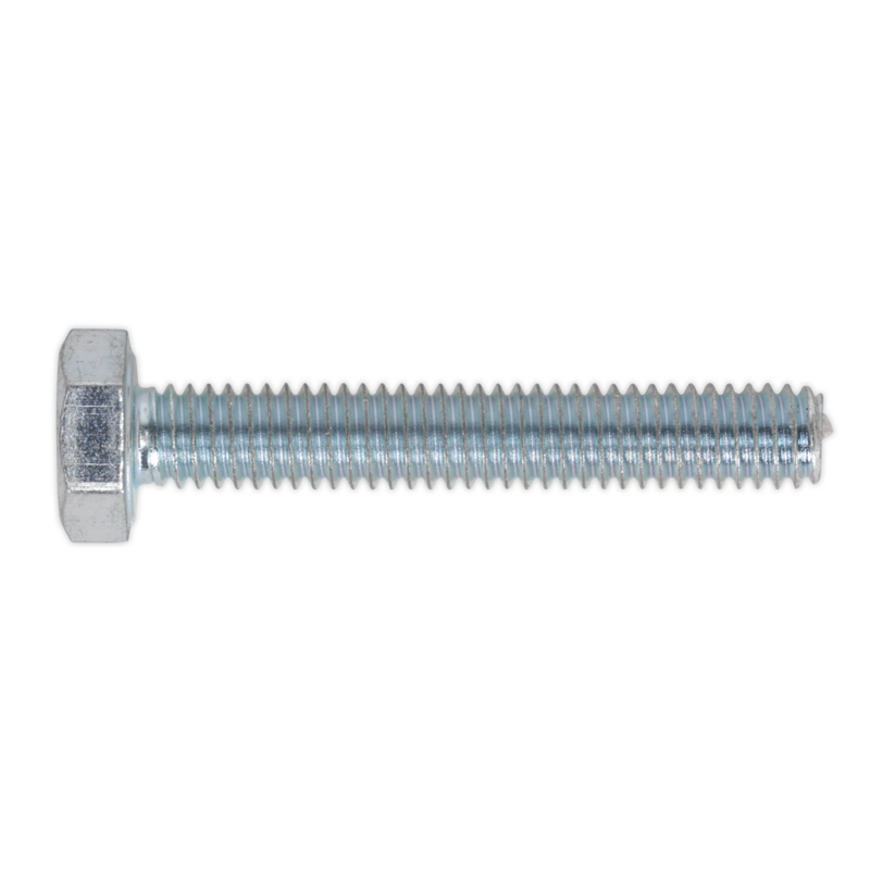 Sealey SS425 M4x25 BZP Grade 8.8 High Tensile Set Screws (Pack of 50)