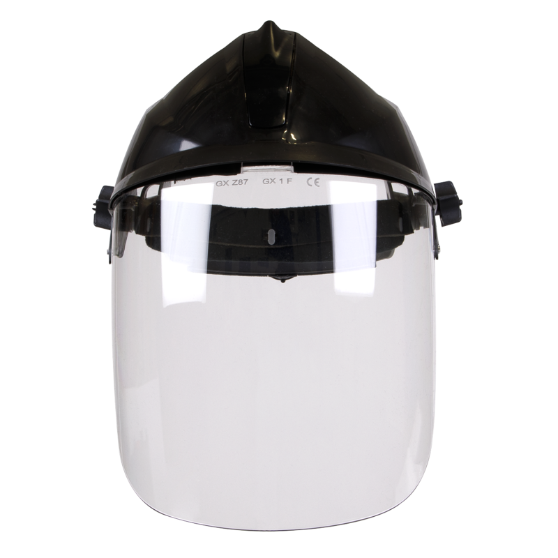 Sealey SSP78 Deluxe Brow Guard with Aspherical Polycarbonate Full Face Shield