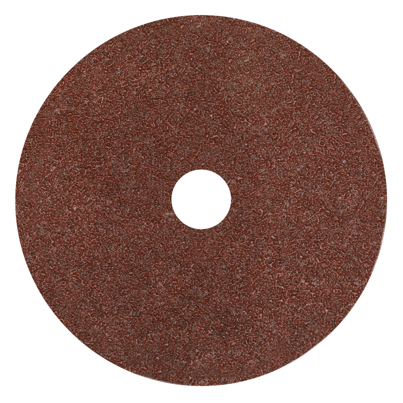 Sealey WSD424 Fibre Backed Disc 100mm - 24Grit (Pack of 25)