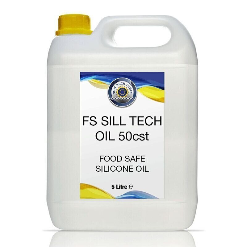 Sill Tech 50cst Oil 5ltr - Food Safe Silicone Oil