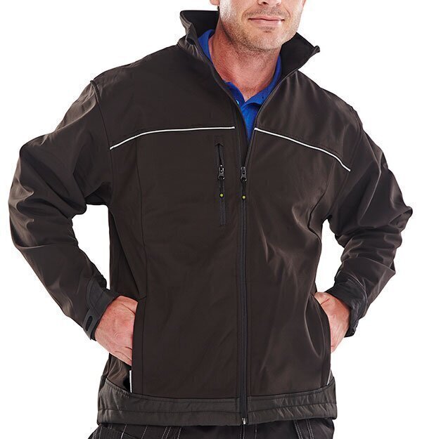 Soft Shell Jacket Black XXL