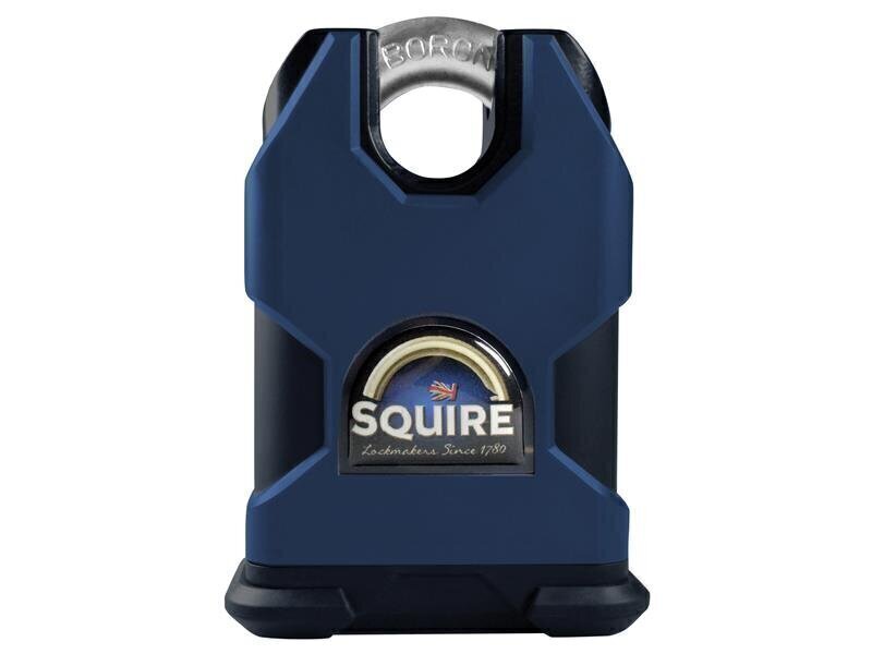 Squire SS50CS Stronghold Solid Steel Padlock 50mm Closed Shackle CEN4 Boxed