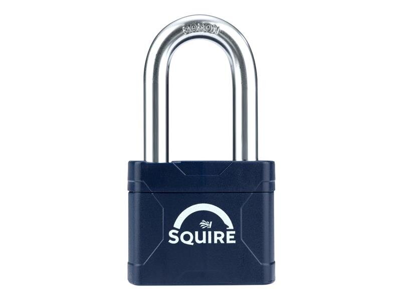 Squire Stronglock Plus 50/1.5 Laminated Padlock 50mm Long Shackle