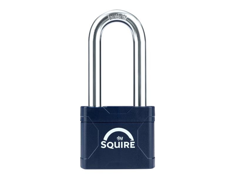 Squire Stronglock Plus 50/2.5 Laminated Padlock 50mm Long Shackle