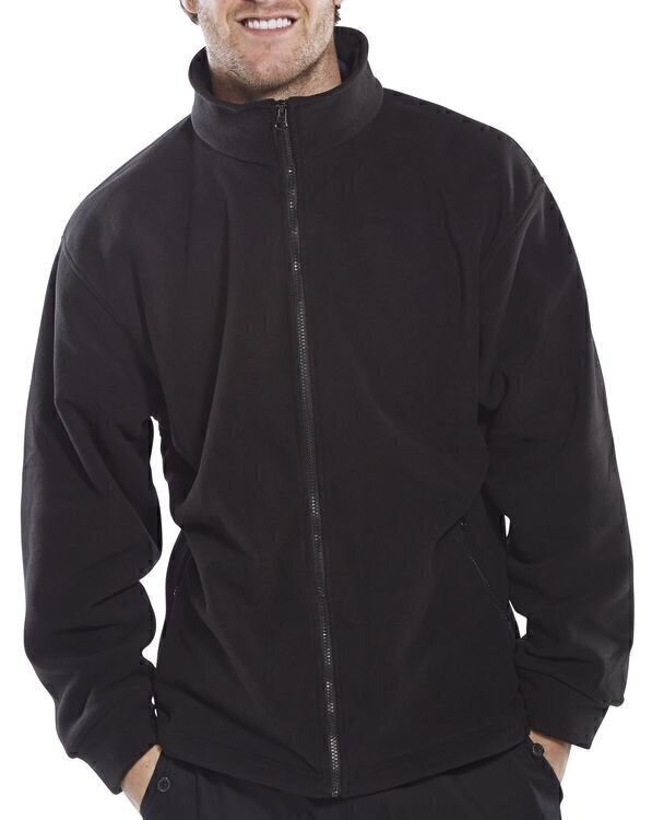 Standard Fleece Jacket Black XXL