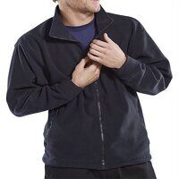 Standard Fleece Jacket Navy Blue S